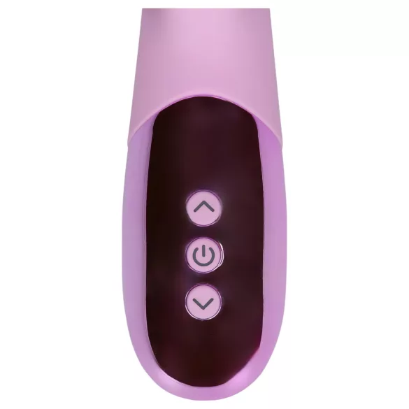 Loveline - akumulatora, zaķīša klitora stimulatora vibrators (rozā)