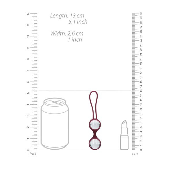 Loveline (S)explore - seksa rotaļlietu komplekts sievietēm sarkans