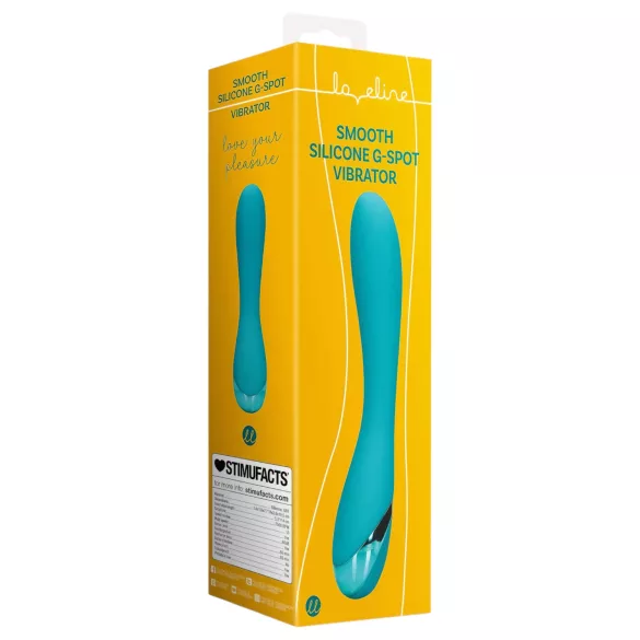 Loveline - uzlādējams G-punkta vibrators, tirkīza krāsa
