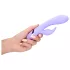 Loveline - uzlādējams vibrators ar truša ausīm klitoram violets