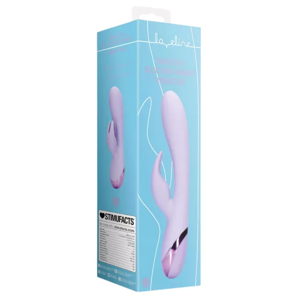 Loveline - uzlādējams vibrators ar truša ausīm klitoram violets