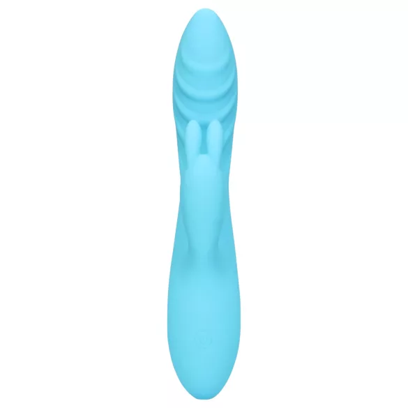 Loveline - ūdensizturīgs vibrators ar truša klitorālo uzgali zils