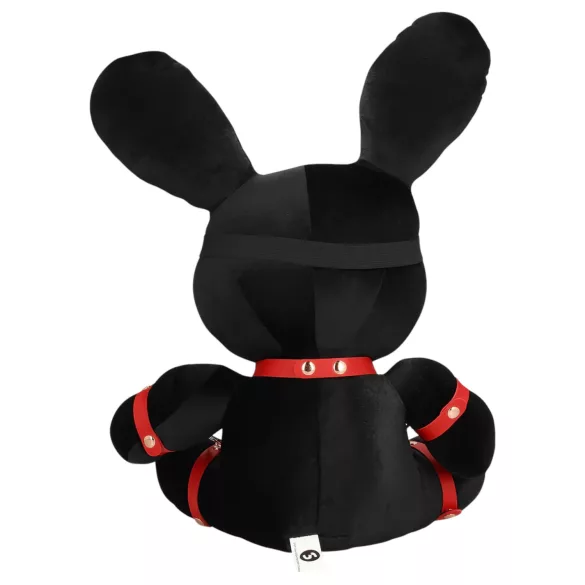Bondage Rabbit - BDSM maska truša ausīm melna