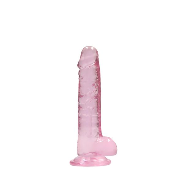 RealRock - dzidrs reālistisks dildo rozā 17 cm