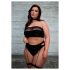 Le Désir Plus Size - 3 daļas apakšveļas komplekts - melns (XL-4XL)