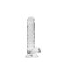 REALROCK - caurspīdīgs dabīgs dildo - 17cm