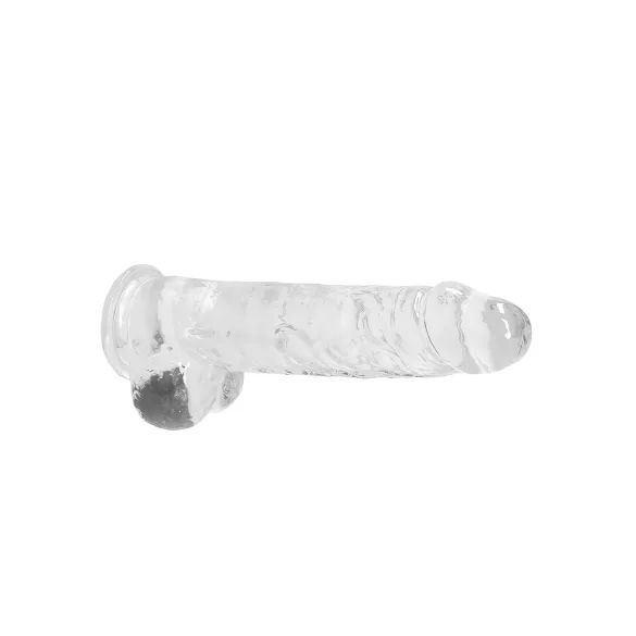 RealRock - caurspīdīgs realistisks dildo 22cm