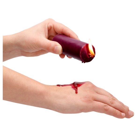 Ouch Rose - parafīna ķermeņa svece ar rožu aromātu 100g