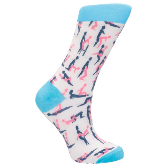 S-Line Sexy Socks - kokvilnas zeķes - kama sutra - 42-46