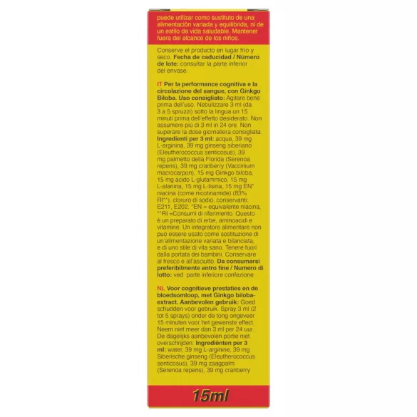 Herbal Rush uztura bagātinātājs 15ml