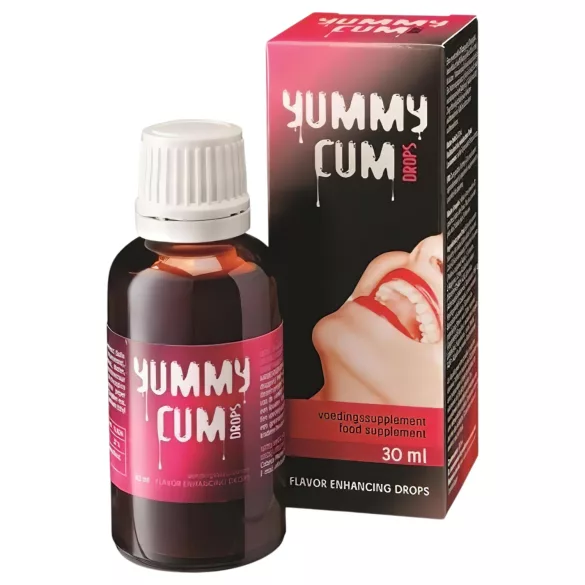 Yummy Cum Drops - uztura bagātinātājs vīriešiem pilieni 30ml