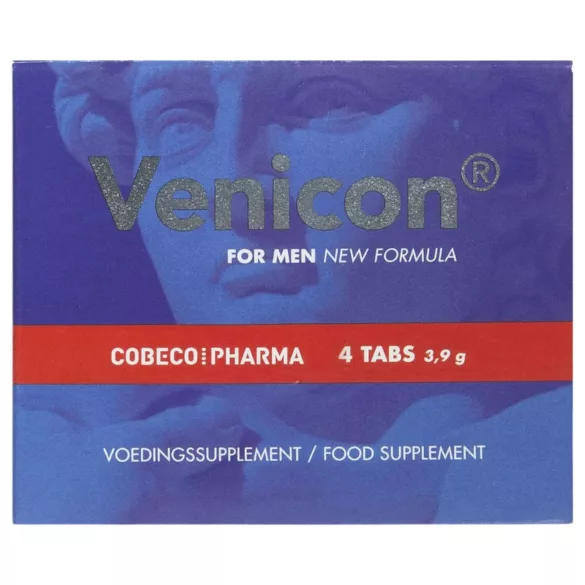 Venicon - uztura bagātinātājs kapsulas vīriešiem 4 gab
