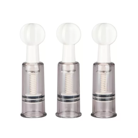 Easytoys - krūšu un vagīnas pumpu komplekts 3 gab.