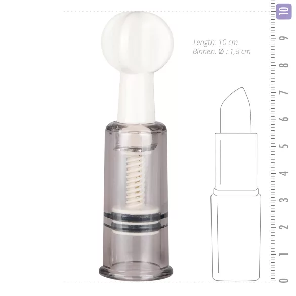 Easytoys - krūšu un vagīnas pumpu komplekts 3 gab.