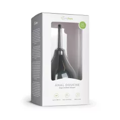 Easytoys - anālais dušas uzgalis liels melns