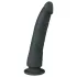 Easytoys - silikona dildo ar piesūcekni 21cm melns