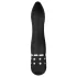 Easytoys mini vibrators ar dimantiem izliekts melns