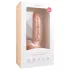 Easytoys - dildo ar piesūcekni un sēkliniekiem 22,5 cm naturāls