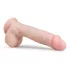 Easytoys - dildo ar piesūcekni un sēkliniekiem 22,5 cm naturāls