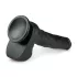 Easytoys - reālistisks dildo ar sēkliniekajiem un piesūcekni 29,5 cm melns