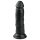 Easytoys - melns piesūcekņa reālistisks dildo (15,5 cm)