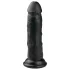 Easytoys - reālistisks dildo ar piesūcekni 15,5 cm melns