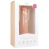 Easytoys - reālistisks dildo ar piesūcekni 20,5 cm bēšs
