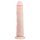 Easytoys - piesūcekņa liels dildo (28,5 cm) - dabīgs