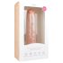 Easytoys - piesūcekņa liels dildo (28,5 cm) - dabīgs