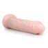 Easytoys - piesūcekņa liels dildo (28,5 cm) - dabīgs