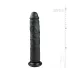 Easytoys - piesūcekņa dildo ekstra liels 28,5 cm melns