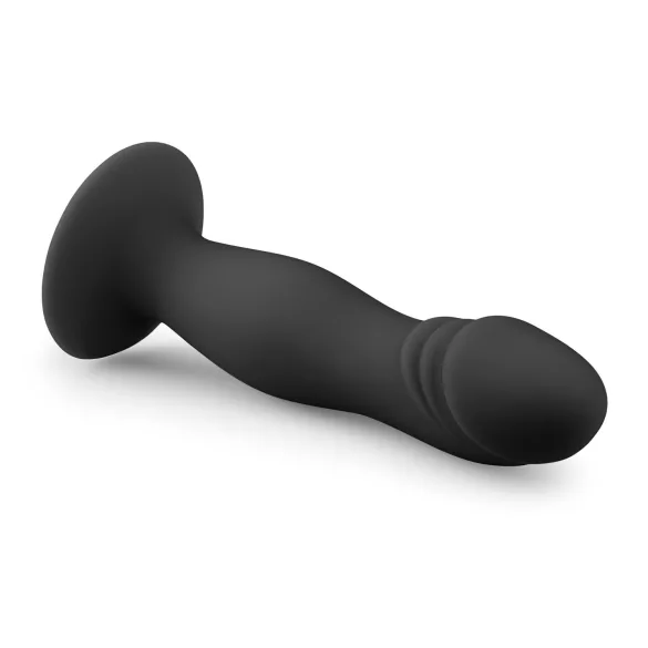 Easytoys - dildo ar galviņu un piesūcekni melns