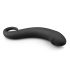 EasyToys Izliektais Dongs - silikona anālais dildo (melns)