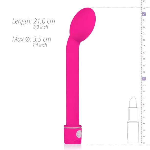 Easytoys G-punkta vibrators slaids rozā