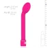 Easytoys G-punkta vibrators slaids rozā