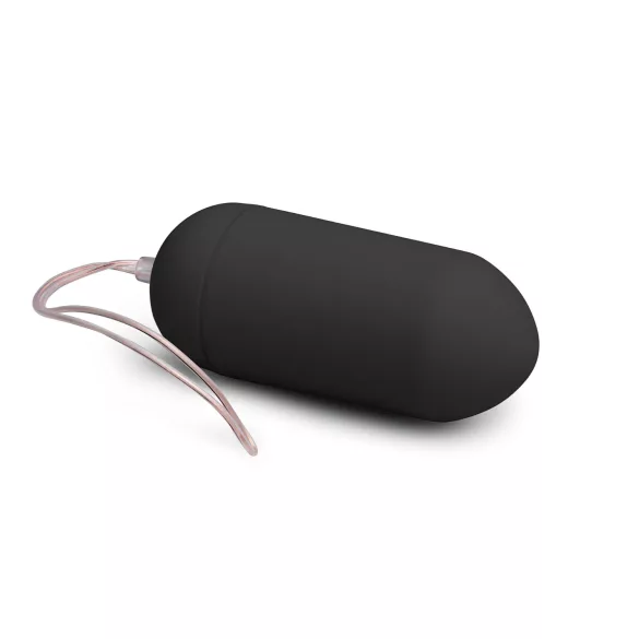 Easytoys - bezvadu vibrējošā ola ar pulti melna
