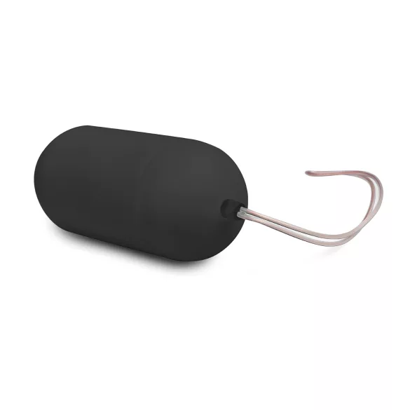 Easytoys - bezvadu vibrējošā ola ar pulti melna