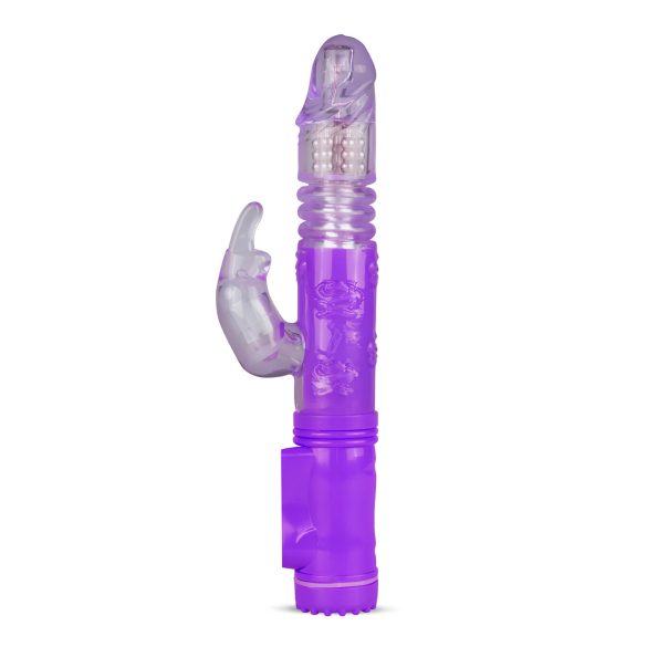 Easytoys Bunny - grūstošs-rotējošs vibrators (violets)