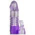Easytoys Bunny - rotējošs vibrators ar stumšanas funkciju violets