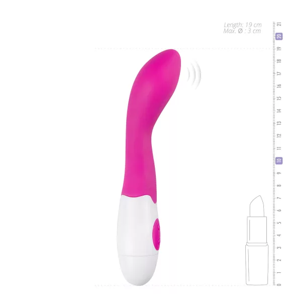 Easytoys Blossom vibe - silikona G-punkta vibrators rozā
