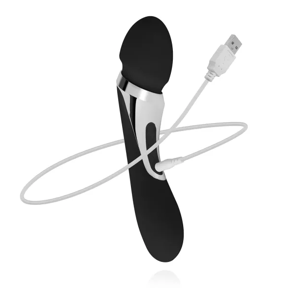 Sway No.1 masāžas vibrators 2in1 uzlādējams melns