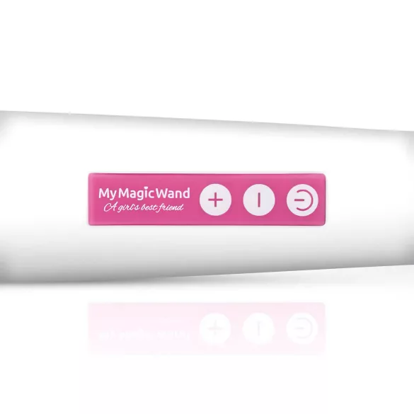MyMagicWand - masāžas vibrators jaudīgs balts/rozā