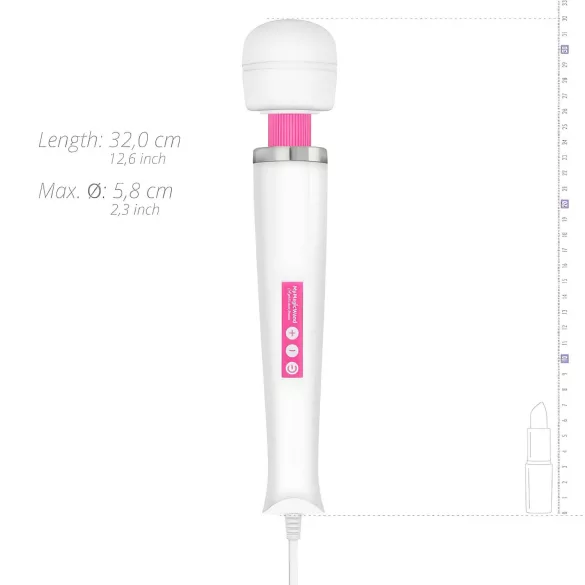 MyMagicWand - masāžas vibrators jaudīgs balts/rozā
