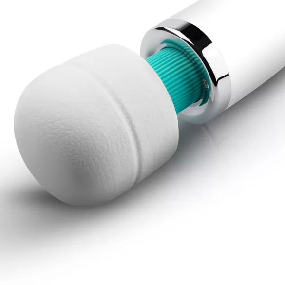 MyMagicWand - spēcīgs masāžas vibrators balts-tirkīza