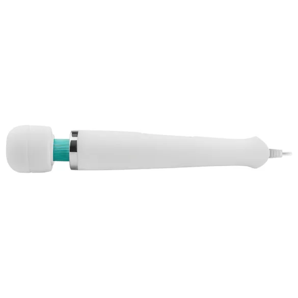 MyMagicWand - spēcīgs masāžas vibrators balts-tirkīza