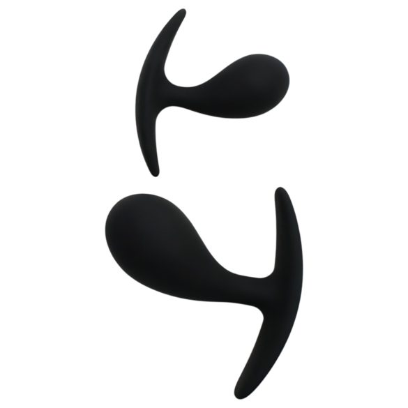 Rimba Copenhagen - anālais aizbāznis komplekts melns 2 gab