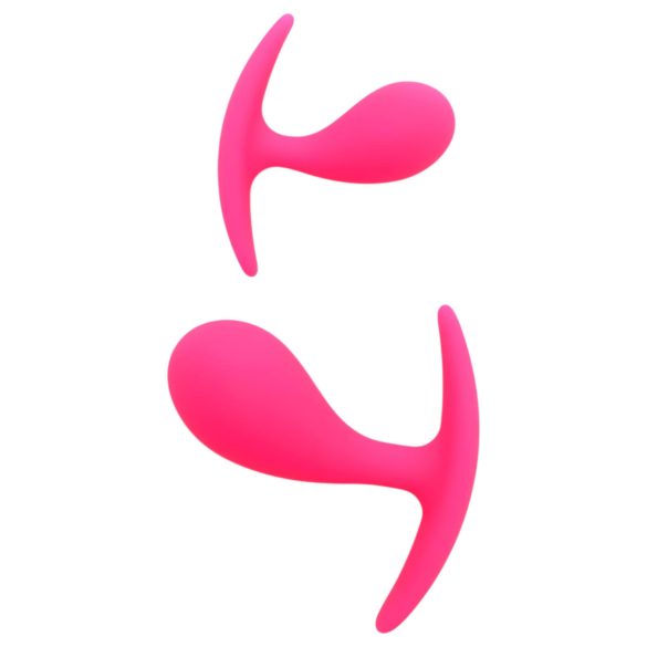 Rimba Copenhagen - anālais aizbāznis komplekts rozā 2 gab