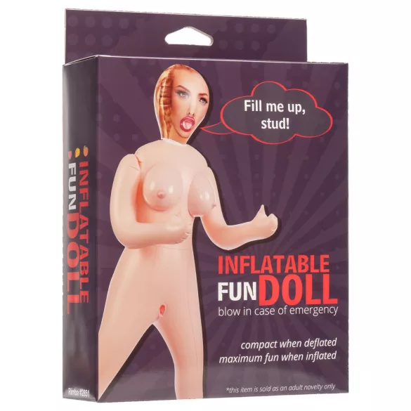 Inflatable Fun - piepūšamā lelle sievietes forma gumija