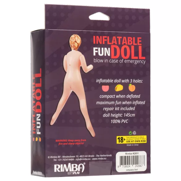 Inflatable Fun - piepūšamā lelle sievietes forma gumija