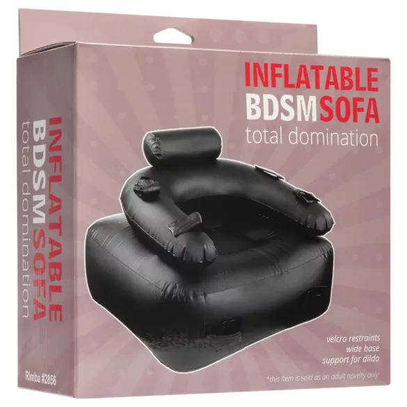 Inflatable Fun - BDSM dīvāns melns